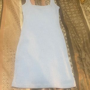 Blue dress